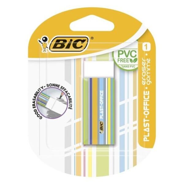 BIC RADIERA PLAST OFFICE(25B)