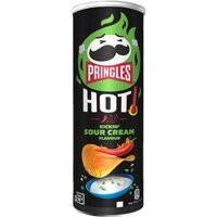 PRINGLES 160GR HOT KICKIN SOUR CREAM (19B)