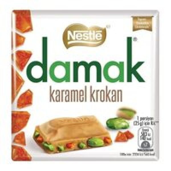 CIOC.NESTLE DAMAK 60GR CARAMEL KROKAN(6B) 24CUT