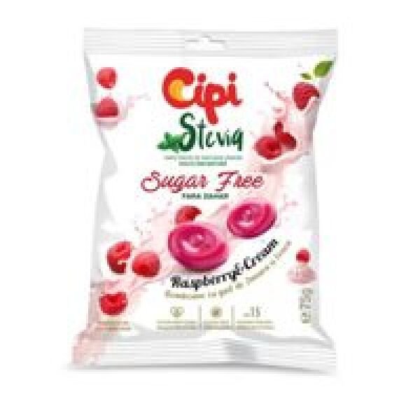 CIPI DROPS STEVIA 75GR ZMEURA-FRISCA(12B)