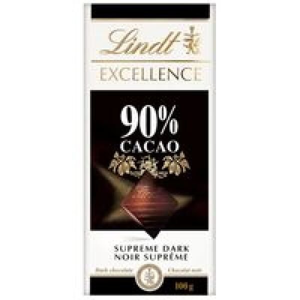 LINDT EX.CIOC.100GR NEAGRA 90%(20B)