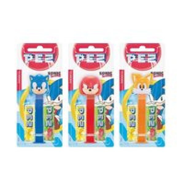 PEZ BLISTER +2REZ SONIC 17GR(12B) 6CUTII