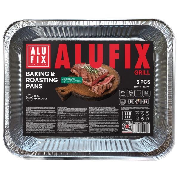 ALUFIX TAVA ALUMINIU 3BUC (20SET)