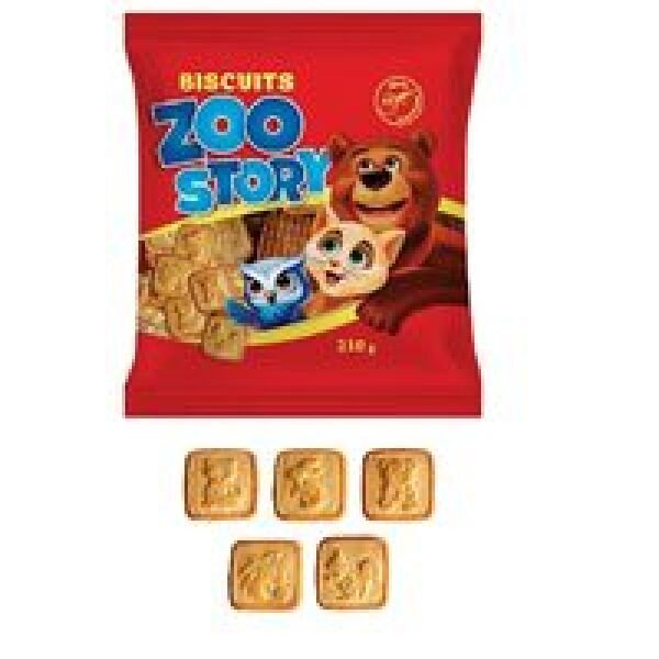 BISCUITI ZOO STORRY 210GR(20PG)