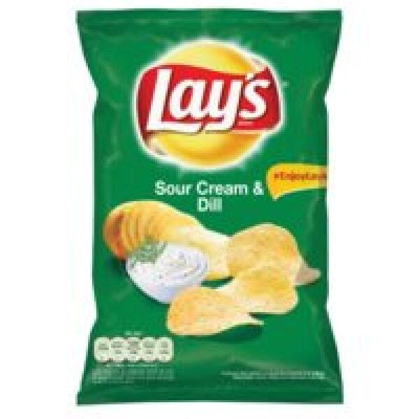 LAY'S CHIPS 60GR SMANTANA (28B)