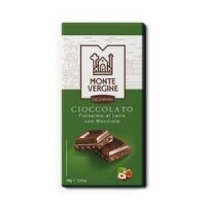 MONTE VERGINE CIOC.100GR LATTE HAZELNUT(12B)