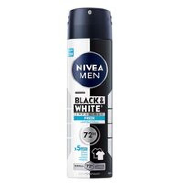 NIVEA DEO MEN 150ML INVISIBLE B&W FRESH(6B) 5SET