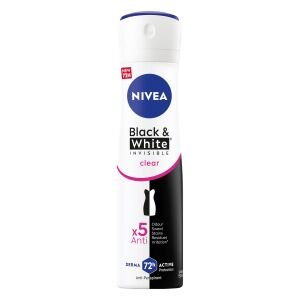 NIVEA DEO WOM 150ML INVISIBLE B&W CLEAR(6B) 5SET