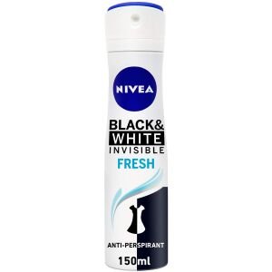 NIVEA DEO WOM 150ML INVISIBLE B&W FRESH(6B) 5SET