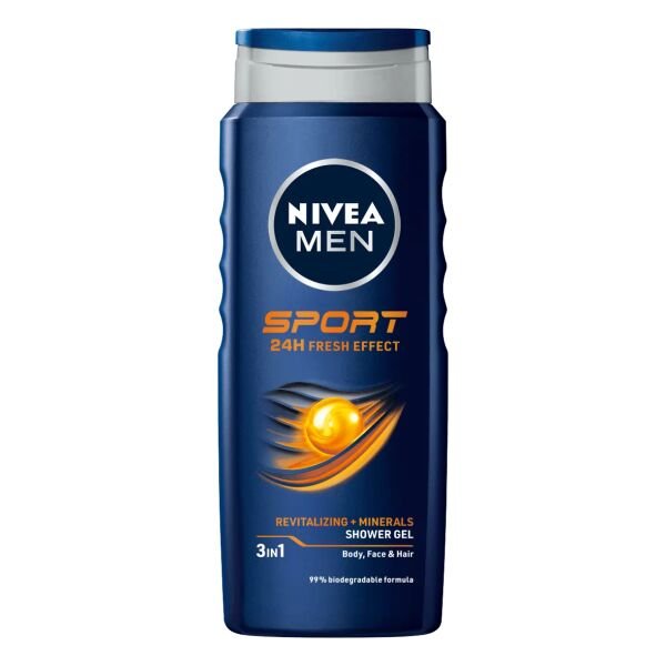 NIVEA GEL DE DUS 500ML MEN SPORT(12B)