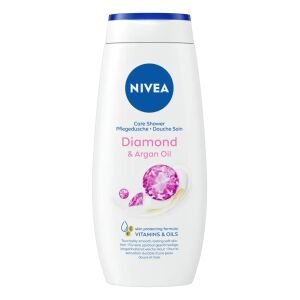 NIVEA GEL DE DUS 500ML WOM.DIAMOND&ARGAN OIL(12B)