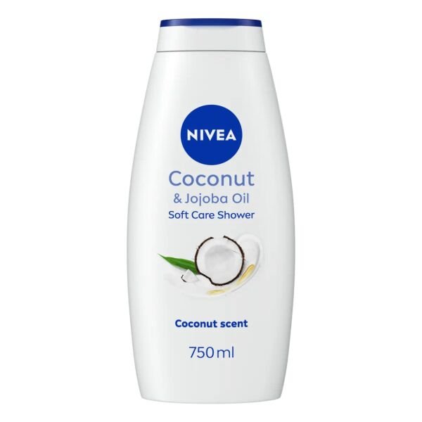 NIVEA GEL DE DUS 750ML WOM.COCONUT&JOJOBA OIL(12B)