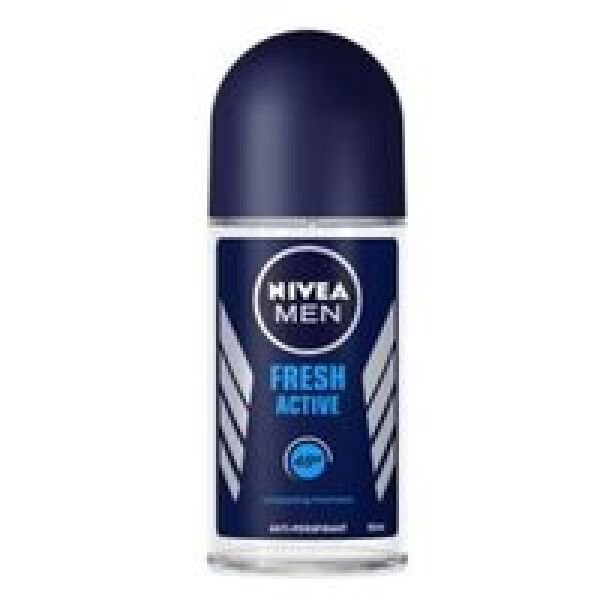 NIVEA ROLLON MEN 50ML FRESH ACTIVE(6B) 5SET