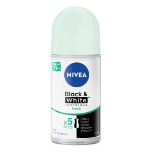 NIVEA ROLLON MEN 50ML INVISIBLE B&W FRESH(6B) 5SET