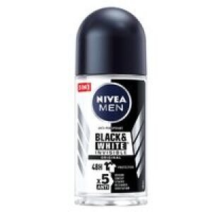 NIVEA ROLLON MEN 50ML INVISIBLE B&W POWER(6B) 5SET
