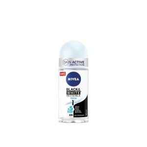 NIVEA ROLLON WOM. 50ML INVISIBLE B&W FRESH(6B) 5SET