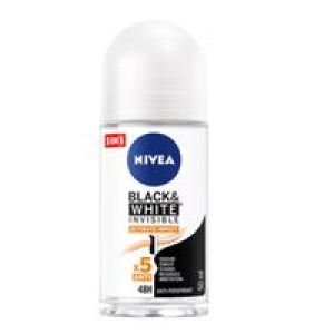 NIVEA ROLLON WOM. 50ML INVISIBLE B&W ULTIMATE IMPACT(6B) 5SET