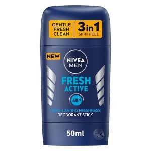 NIVEA STICK MEN 50ML FRESH ACTIVE(5B) 3SET