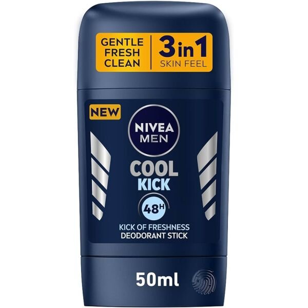 NIVEA STICK MEN 50ML FRESH KICK(5B) 3SET