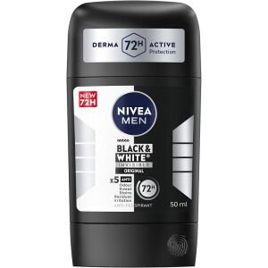NIVEA STICK MEN 50ML INVISIBLE B&W POWER(5B) 3SET