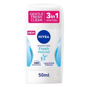 NIVEA STICK WOM. 50ML FRESH NATURAL(5B) 3SET