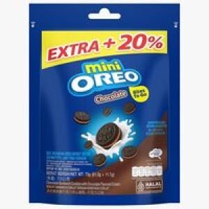 OREO BISCUITI MINI 61.3GR CHOCOLATE(24PG)