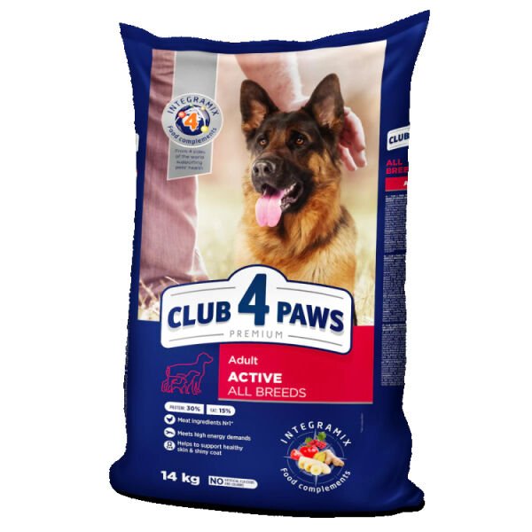 PET.CLUB 4 PAWS DOG  ADULTI 14KG(1SAC)