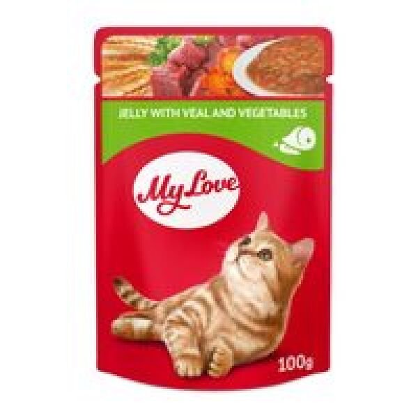 PET.MY LOVE CAT PLIC 100GR VITA SI LEGUME(24B)