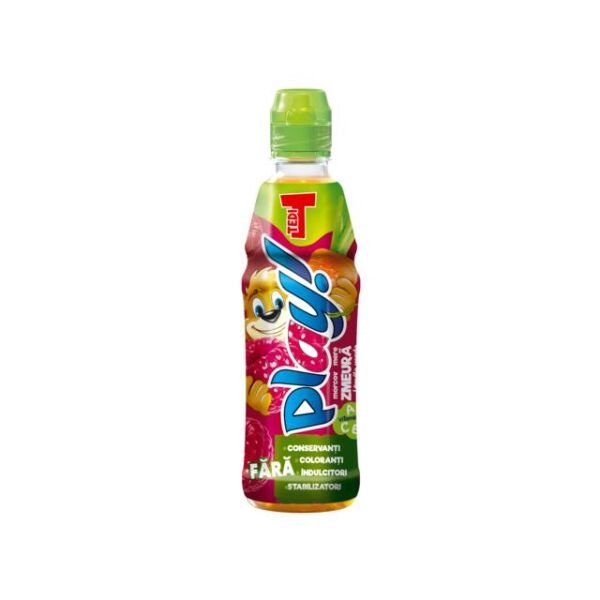 TEDI PET 0.4L PLAY ZMEURA-LAMAIE VERDE-MERE(12B) SGR
