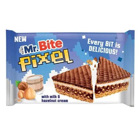 MR.BITE PIXEL NAP. 30GR BLACK&WHITE(12B) 20CUT