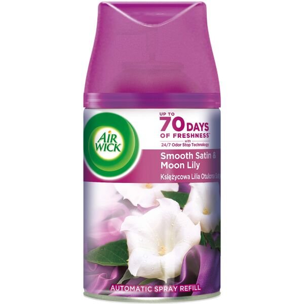 AIRWICK SPRAY REZ.250ML SATIN MOON LILLY(6B)