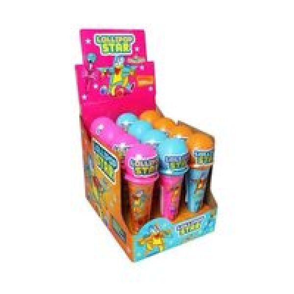 FUNNY C.LOLLIPOP STAR 35GR(12B) 12 DSP