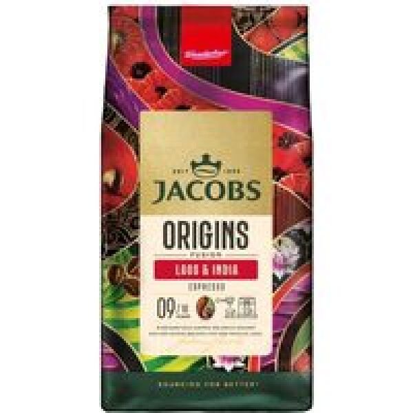 JACOBS BOABE 1KG ORIGINS LAOS&INDIA ESPRESSO(4B)