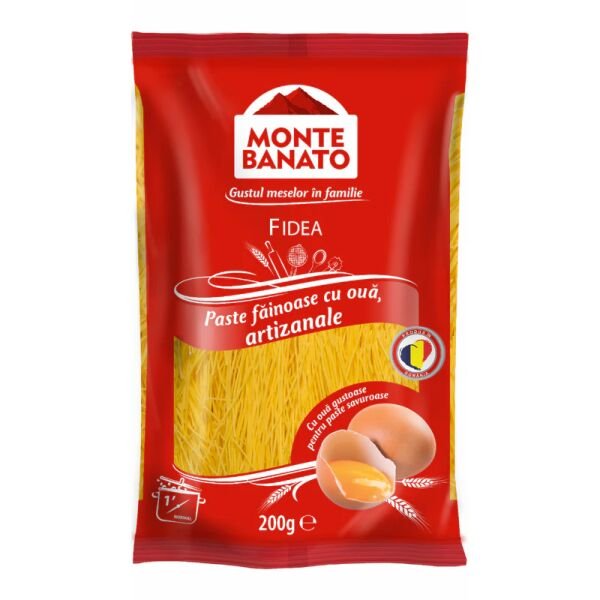 MONTE BANATO  FIDEA CU OU 200GR(40B)