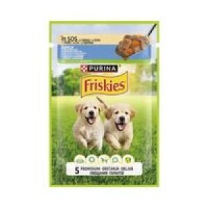 PET.FRISKIES JUNIOR DOG 85GR CIG PUI&MORCOVI(26B)