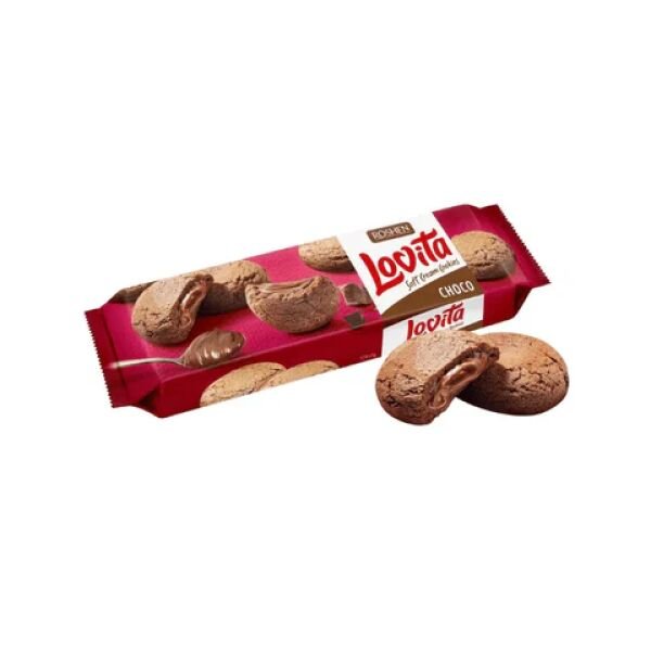 ROSH.BISC.LOVITA 127GR SOFT CR.COOKIES CACAO(18B)