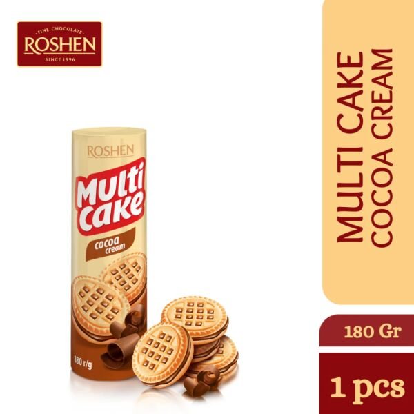 ROSH.BISC.MULTICAKE 180GR CR.CACAO(28B)