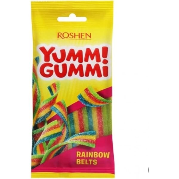 ROSH.YUMMI JELEU 70GR SOUR BELTS(40B)