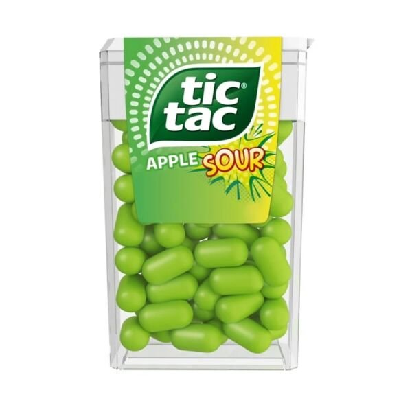 TIC TAC 18GR APPLE SOUR T37(24B) 12SET