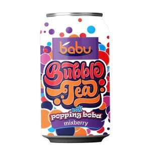 BABU BUBBLE TEA DOZA 315ML MIXBERRY(24B) SGR