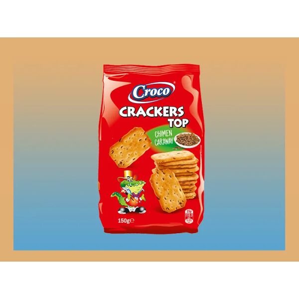 CROCO.CRACKERS TOP 150GR CHIMEN(12B)