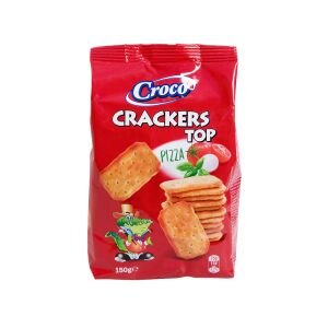 CROCO.CRACKERS TOP 150GR PIZZA(12B)