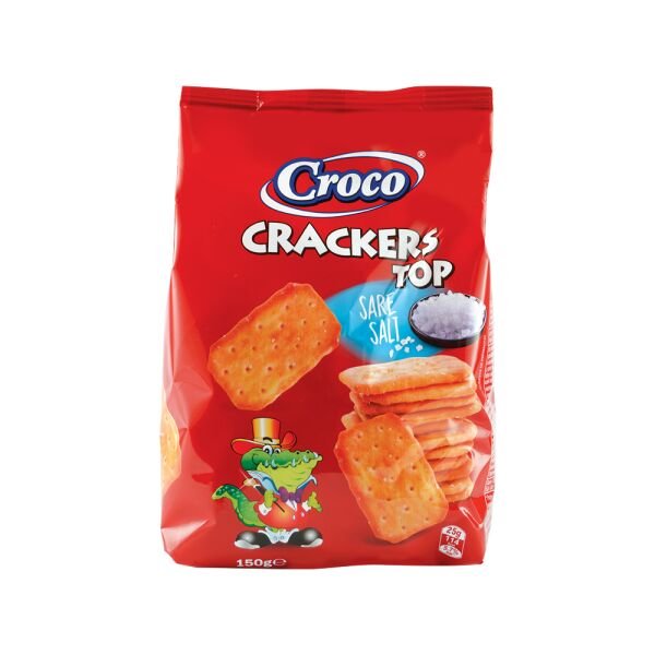 CROCO.CRACKERS TOP 150GR SARE(12B)