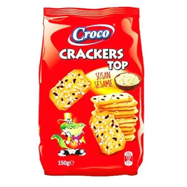 CROCO.CRACKERS TOP 150GR SUSAN(12B)