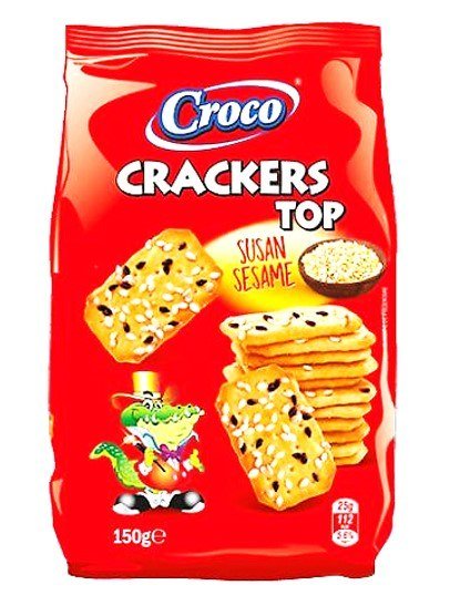 CROCO.CRACKERS TOP 150GR SUSAN(12B)