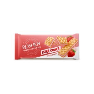 ROSH.WAFERS CRUNCH 142GR STRAWBERRY(15B)