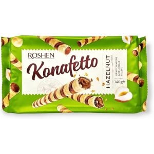 ROSH.WAFERS KONAFETTO 140GR HAZELNUT(15PCH)