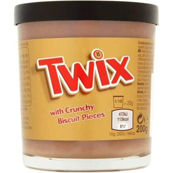 TWIX CREMA 200GR(6B)