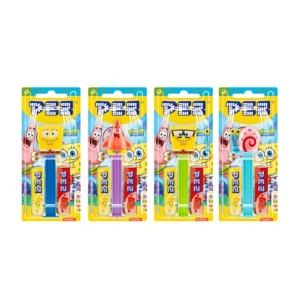 PEZ BLISTER +2REZ SPONGEBOB 17GR(12B*6CUTII)