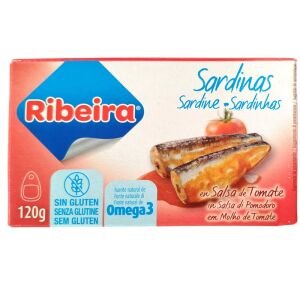 RIBEIRA SARDINE 120GR IN SOS TOMAT(25B)